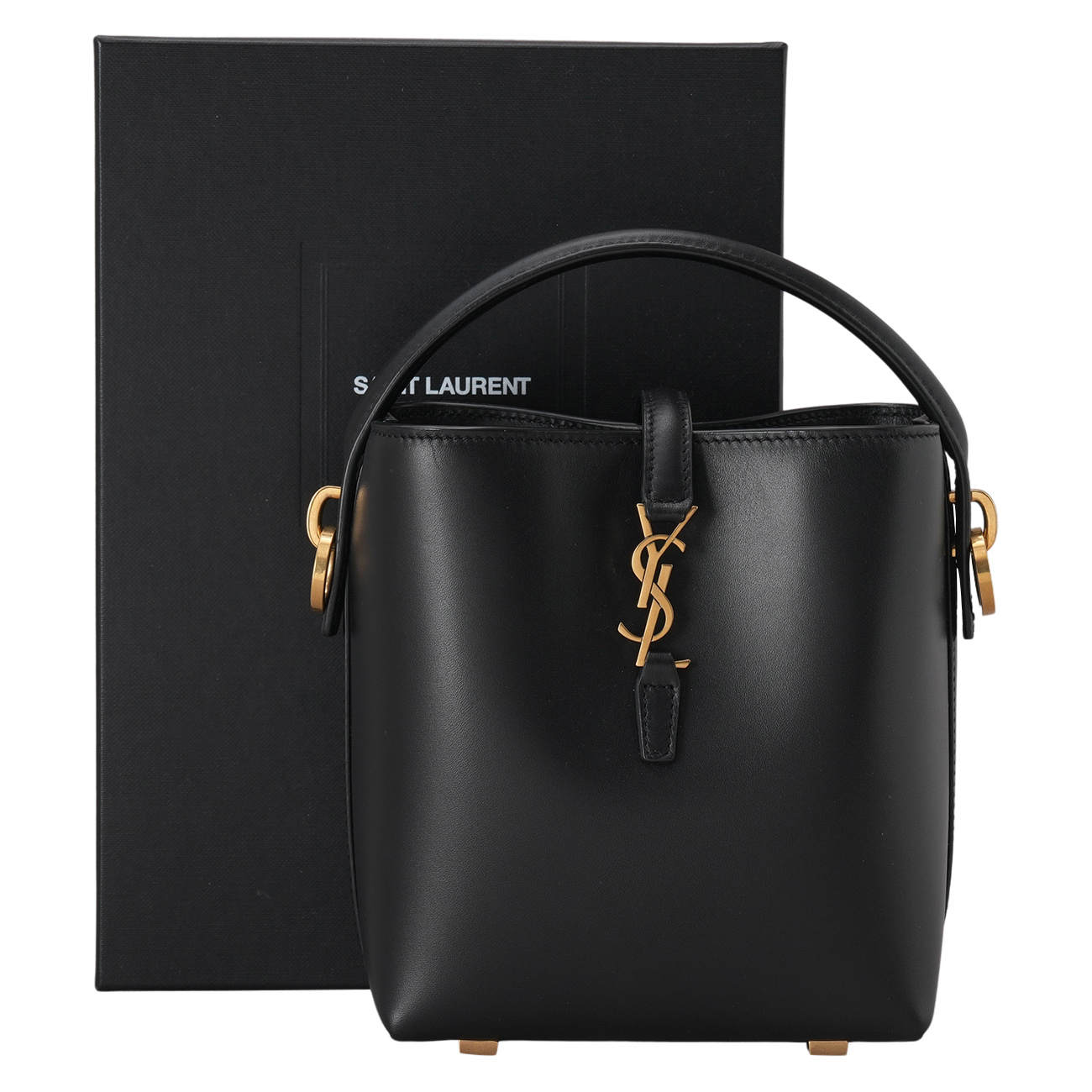 YVES SAINT LAURENT(USED)생로랑 765870 LE37 미니 버킷백